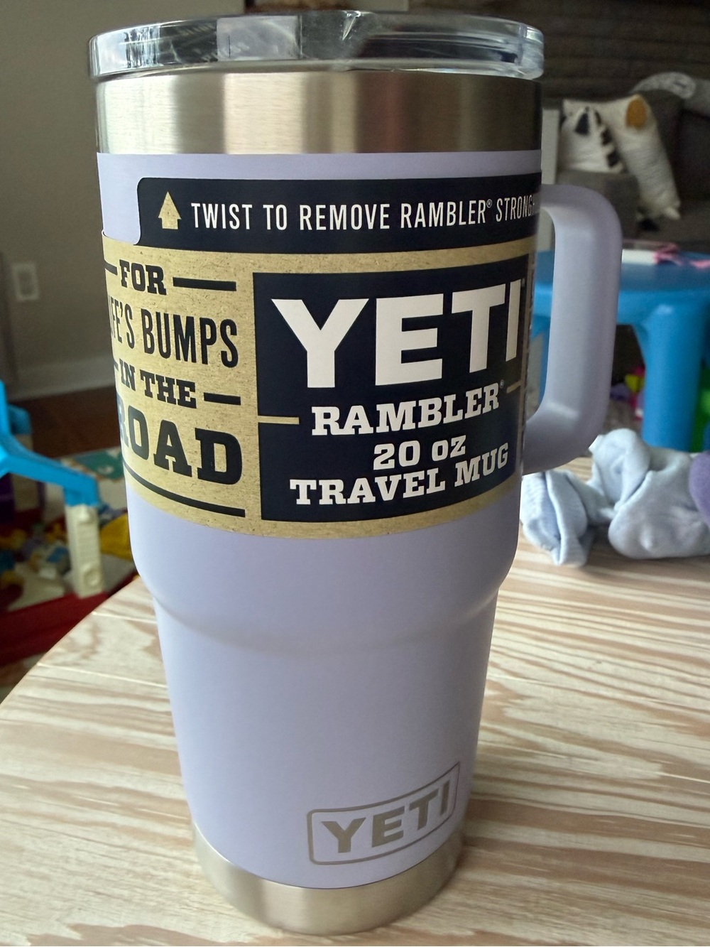 Yeti Cosmic Lilac Rambler 30oz Travel Mug Insulator Limited Edition